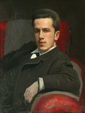 Portrait of Anatoly Kramskoy, the Artist's Son, 1882. Artist: Kramskoi, Ivan Nikolayevich (1837-1887)
