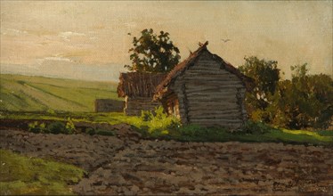 Slobodka, 1884. Artist: Levitan, Isaak Ilyich (1860-1900)