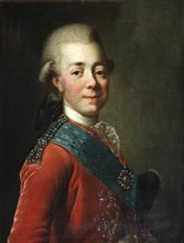 Portrait of Grand Duke Pavel Petrovich (1754-1801), 1770s. Artist: Levitsky, Dmitri Grigorievich (1735-1822)