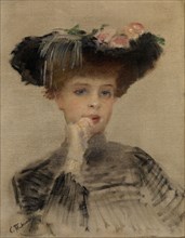 La Parisienne, 1902. Artist: Makovsky, Konstantin Yegorovich (1839-1915)
