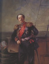 Portrait of Count Nikolay Nikolayevich Muravyov-Amursky (1809-1881), 1863. Artist: Makovsky, Konstantin Yegorovich (1839-1915)