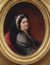 Portrait of Countess Natalia Pavlovna Stroganova (1796-1872), 1864. Artist: Makovsky, Konstantin Yegorovich (1839-1915)