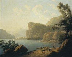 View of the Selenga River in Siberia, 1817. Artist: Martynov, Andrei Yefimovich (1768-1826)