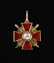 Badge of the Order of Saint Anna, Third Class, Late 18th cent.. Artist: Orders, decorations and medals