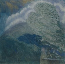 Storm Lovers, 1908. Artist: Utkin, Pyotr Savvich (1877-1934)