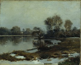 Flood Waters, 1880s. Artist: Yendogurov, Ivan Ivanovich (1861-1898)