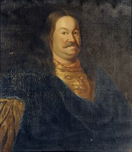 Portrait of Senator Prince Yakov Fyodorovich Dolgorukov (1639-1720), Early 18th cen.. Artist: Anonymous