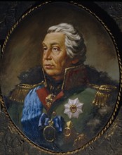 Portrait of Field Marshal Prince Mikhail Kutuzov (1745-1813). Artist: Anonymous, 18th century