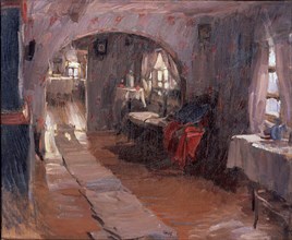 In a country house, 1914. Artist: Arkhipov, Abram Yefimovich (1862-1930)