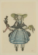 Costume design for the ballet The Fairy Doll by J. Bayer, 1903. Artist: Bakst, Léon (1866-1924)