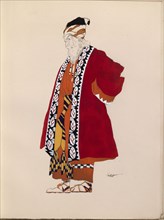 Costume design. Artist: Bakst, Léon (1866-1924)