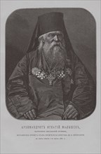 Archimandrite Ignatius Malyshev, Father superior of the Coastal Monastery of St. Sergius. Artist: Borel, Pyotr Fyodorovich (1829-1898)
