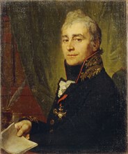 Portrait of Alexander Fedoseyevich Bestuzhev (1761-1810), 1806. Artist: Borovikovsky, Vladimir Lukich (1757-1825)