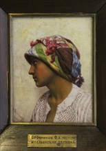 The Italian Girl, 1880. Artist: Bronnikov, Feodor Andreyevich (1827-1902)