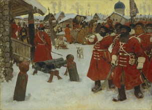 The Streltsy, 1907. Artist: Ivanov, Sergei Vasilyevich (1864-1910)