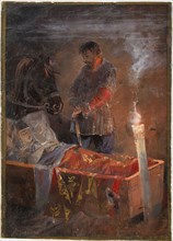 Sleeping Beauty, 1889. Artist: Karasin, Nikolai Nikolayevich (1842-1908)