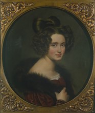 Portrait of Olimpiada Ryumina, 1826. Artist: Kiprensky, Orest Adamovich (1782-1836)