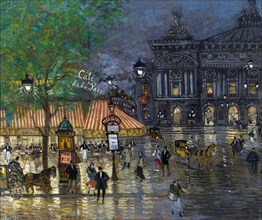 Konstantine Korovine, Place de l'Opéra, Paris