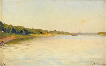 The Volga River Bank, 1889. Artist: Levitan, Isaak Ilyich (1860-1900)