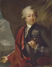 Portrait of the Count Ivan Ivanovich Shuvalov (1727-1797), 1790. Artist: Levitsky, Dmitri Grigorievich (1735-1822)