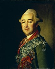 Portrait of General Mikhail Krechetnikov (1729-1793), 1770s. Artist: Levitsky, Dmitri Grigorievich (1735-1822)