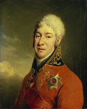 Portrait of Ivan Vladimirovich Lopukhin (1756-1816), philosopher, mystic, writer and humanitarian, 1802-1804. Artist: Levitsky, Dmitri Grigorievich (1735-1822)