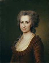 Portrait of Countess Praskovya Vorontsova (1749-1797), Early 1790s. Artist: Levitsky, Dmitri Grigorievich (1735-1822)