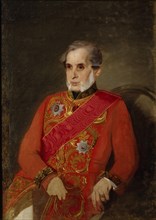 Portrait of Count Alexander Vasilyevich Kochubey (1768-1834), 1860s. Artist: Makarov, Ivan Kosmich (1822-1897)