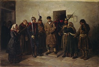 Convict, 1879. Artist: Makovsky, Vladimir Yegorovich (1846-1920)