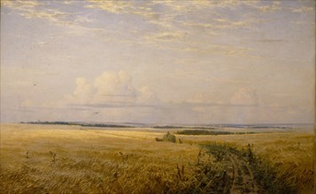 The mellowing fields, 1892. Artist: Myasoedov, Grigori Grigoryevich (1834-1911)