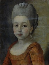 Portrait of a Girl, 1770s. Artist: Ostrovsky, Grigory (active 1760-1780)