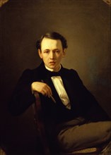 Self-Portrait, 1851. Artist: Perov, Vasili Grigoryevich (1834-1882)