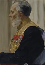 Portrait of Count Constantin Ivanovich von der Pahlen, 1903. Artist: Repin, Ilya Yefimovich (1844-1930)
