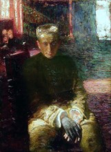 Portrait of Alexander Kerensky (1881-1970), 1918. Artist: Repin, Ilya Yefimovich (1844-1930)
