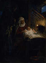 Nativity, 1890. Artist: Repin, Ilya Yefimovich (1844-1930)