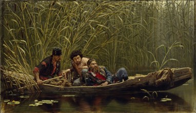 The seedy men, 1882. Artist: Savitsky, Konstantin Apollonovich (1844-1905)