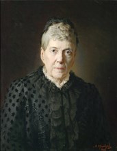 Portrait of Countess E.L. Kochubei, 1888. Artist: Shcherbatov, Mikhail Lazarevich (1845-1924)