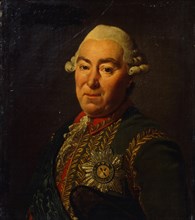 Portrait of Count Andrey Mikhaylovich Golitsyn. Artist: Shinbarev (Shimbarev), Pavel (1782-?)