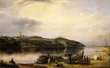 Kiev, 1839. Artist: Shternberg, Vasili Ivanovich (1818-1845)