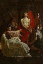 Christ Before Pilate, 1844. Artist: Sorokin, Yevgraf Semyonovich (1821-1892)