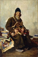 Icons seller, 1889. Artist: Tvorozhnikov, Ivan Ivanovich (1848-1919)