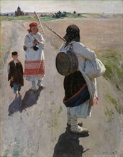 To the work, 1895. Artist: Vinogradov, Sergei Arsenyevich (1869-1938)