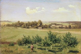 A summer day. Artist: Volkov, Yefim Yefimovich (1844-1920)