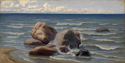 Seascape. Artist: Volkov, Yefim Yefimovich (1844-1920)