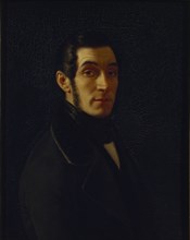 Portrait of Fyodor Iwanowitsch Inozemtsev (1802?1869), 1844. Artist: Zakharov (Chechenets), Pyotr Zakharovich (1816-1846)