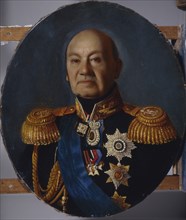 Portrait of Count Arseny Andreyevich Zakrevsky (1783?1865), after 1848. Artist: Zaryanko, Sergei Konstantinovich (1818-1870)