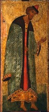 Saint Prince Boris, 15th century. Artist: Russian icon