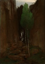 Spring in a Narrow Gorge, 1881. Artist: Böcklin, Arnold (1827-1901)