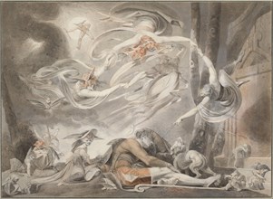 The Shepherd's Dream, 1786. Artist: Füssli (Fuseli), Johann Heinrich (1741-1825)