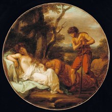Cymon and Iphigenia, c. 1780. Artist: Kauffmann, Angelika (1741-1807)
